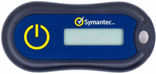 Picture of Symantec VIP Hardware Authenticator - OTP One Time Password Display Token - Two Factor Authentication - Time Based TOTP - Key Chain Size