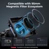 Picture of SmallRig Matte Box Kit with CPL&VND Filters, Lens Hood and Top Flag, 2 Pcs 4x5.65 Filter Frame, 4 Pcs Threaded Adapter, CPL 1 & 2 Filters, No Vignetting, for Mirrorless Camera Video - 5011