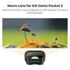 Picture of K&F Concept 10X Macro Lens Compatible with DJI Osmo Pocket 3, Close Up Filter HD Macro Photography Lens, Magnetic Attach/Multi-Coated/Optical Glass