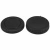 Picture of Haoge Camera Body Cap and Rear Lens Cap Cover Kit for Nikon 1 Mount Camera Lens Such as J1 J2 J3 J4 J5 V1 V2 V3 S1 S2 AW1