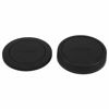 Picture of Haoge Camera Body Cap and Rear Lens Cap Cover Kit for Canon EOS-M EOSM EF-M EFM Mount Camera Lens Such as EOS M M3 M5 M6 M6 Mark II M10 M50 M100 M200