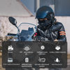 Picture of FreedConn Motorcycle Bluetooth Headset with Camera 2K Hi-Res 360°Shooting 6 Riders 1500M Motorcycle Bluetooth Intercom Motorcycle Camera IP65 128G TF