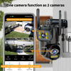 Picture of LETSCEE Dual Lens WiFi Security Camera Outdoor,5G/2.4G PTZ Outdoor Camera Auto Tracking,HOM Security Surveillance System Camera,WiFi,Night Vision,7/24 Recording
