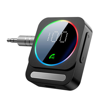 Picture of SONRU Bluetooth 5.3 Receiver for Car, Wireless Audio Adapter for Car/Home Stereo/Wired Headphones/Speaker, Bluetooth Aux Adapter, Dual AUX Outputs, RCA AUX 3.5mm Bluetooth Music Receiver