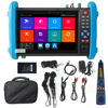 Picture of Upgraded 8K IP Camera Tester, WANLUTECH CCTV Tester 7 inch Touchscreen 8MP TVI CVI AHD CVBS Camera Tester Cable Tracer RJ45 Cable TDR Test PoE Network Tools RS485 WiFi HDMI VGA (IPC-9800CADH Pro)