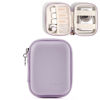 Picture of Linpr Digital Camera Case Compatible with CAMKORY/for KODAK PIXPRO/for Lecran/for VAHOIALD/for Canon IXUS 285 HS, Small Travel Cameras Storage Holder for Accessories SD Card (Purple)