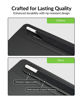 Picture of Afterplug Stick On Stylus Holder - Two-Tone Design, Microfiber Base, Rip-Resistant Elastic Sleeve, 3M Adhesive, Compatible with Apple Pencil 1st, 2nd Gen, USB C & Pro and Others - Slate Blue