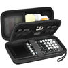 Picture of Graphing Calculator Case for Texas Instruments TI-84 Plus CE Color Graphing Calculator, Also Fits for TI-83 Plus/for Casio fx-9750GII, Large Capacity for Pens, Cables and Other Accessories (Black)