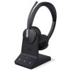 Picture of Yealink WH64 Wireless Headset, DECT & Bluetooth Dual-Mode 606 ft Range Headset for Teams Zoom,Skype and UC, Phone Headset with 3X Mic, 32 Talk Time, Office Work Headset for Desk IP Phone, PC,CellPhone