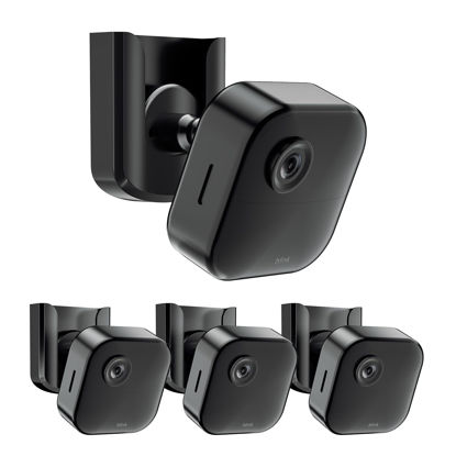 Picture of Blink Outdoor Camera No Drill Mount, Compatible with Blink Outdoor 4/ Blink Mini 2/ Blink Mini Cameras, Adhesive No Screws Blink Camera Bracket Mount, Easy to Install Mount for Blink Cameras (3Pack)