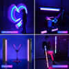 Picture of ULANZI VL110 RGB Light Wand, Handheld Light Stick Camera LED Video Tube Light Bar, 2500-9000K Dimmable, 2600mAh Battry CRI 95+ with Magnetic Attraction for Photography Vlog TIK Tok