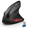 Picture of TECKNET Ergonomic Mouse, Wireless Bluetooth Vertical Mouse, 4800 DPI Silent Mouse with 6 Adjustable DPI Levels, 2.4GHz Optical Mouse, 6 Buttons Wireless Mouse for Laptop, Desktop, PC, MacBook