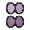 Picture of Freewell ND8/PL, ND16/PL, ND32/PL, ND64/PL Bright Day Filterset for Osmo Action 5 Pro/Action 4/Action 3 - Hybrid polarising ND Filters for Glare Reduction