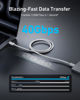 Picture of Anker Prime Thunderbolt 4 Cable, 3.3 ft USB C to USB C Cable, 240W Charging, 40Gbps Data Transfer, Supports 8K/4K Displays, for iPhone 16 Series, MacBook Air, iPad, Samsung (Thunderbolt 4-Certified)
