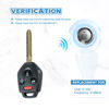 Picture of NorthAmerica Remote 4 BTN CAE Key Fob 433MHZ Replacement for 2012-17 Subaru Forester Impreza Legacy WRX Sti XV CWTWB1U811 G CHIP (1)