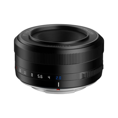 Picture of TTartisan 27mm F2.8 Autofocus Lens, Compatible with Fuji X-Mount Cameras XS10 X-A5 X-A7 X-M1 X-M2 X-E4 X-T1 X-T10 X-T2 X-T20 X-T3 X-T4 X-T100 X-T200 X-T30 X-Pro1 X-Pro2 X-Pro3 X-E1 (Black)