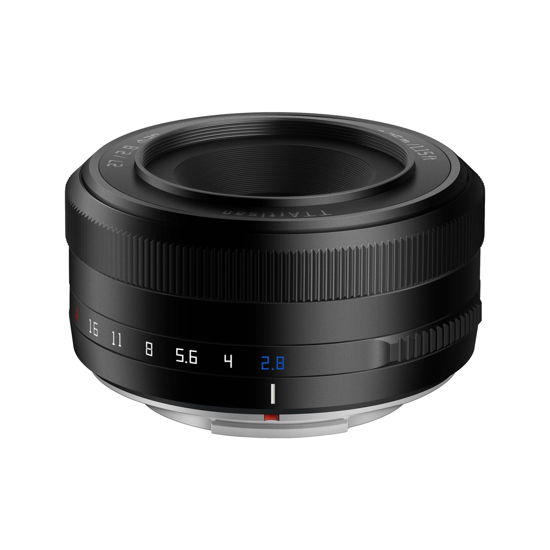 Picture of TTartisan 27mm F2.8 Autofocus Lens, Compatible with Fuji X-Mount Cameras XS10 X-A5 X-A7 X-M1 X-M2 X-E4 X-T1 X-T10 X-T2 X-T20 X-T3 X-T4 X-T100 X-T200 X-T30 X-Pro1 X-Pro2 X-Pro3 X-E1 (Black)