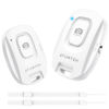 Picture of ATUMTEK Camera Remote Shutter for iPhone and Android Smartphones (2 Pack), Wireless Phone Remote Control Selfie Button for Photos and Videos (Bluetooth 5.2), Wrist Strap Included, White