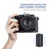 Picture of JJC Solid Metal Hand Grip Secure Handle L Bracket for Nikon Zf Camera, for Airtag Holder, Nikon Zf Handgrip, Anti-Slip Pads, with Arca Swiss Quick Release Plate, 1/4"-20 Tripod Hole & Hand Strap Hole