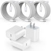 Picture of [3 Pack]Long 10FT iPhone 16 15 Charger 20W Fast Wall Charger Block,10Foot USB C to C Braided Woven Cable Fast Charging for iPhone 16/16 Pro/16 Pro Max/16 Plus/iPhone 15/15 Pro/15 Pro Max/iPad 12.9 Pro