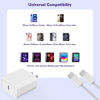 Picture of [3 Pack]Long 10FT iPhone 16 15 Charger 20W Fast Wall Charger Block,10Foot USB C to C Braided Woven Cable Fast Charging for iPhone 16/16 Pro/16 Pro Max/16 Plus/iPhone 15/15 Pro/15 Pro Max/iPad 12.9 Pro