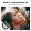 Picture of K&F Concept Black Mist Diffusion 1/4 Filter(Silver Frame) for Fujifilm X100 Series, X100/X100F/X100S/X100T/X100V/X100VI, 28 Multi-Coatings HD Optical Glass Lens Filter