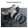 Picture of K&F Concept Black Mist Diffusion 1/4 Filter(Silver Frame) for Fujifilm X100 Series, X100/X100F/X100S/X100T/X100V/X100VI, 28 Multi-Coatings HD Optical Glass Lens Filter
