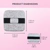 Picture of Eco-Fused 8X Screen Cleaning Pads - Microfiber Cleaning Cloth Pads - Screen Cleaner Screen Wipes for Electronics - Glasses Cleaning Cloths - Tablets, Laptops, Tv, Smartphones