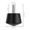 Picture of K&F Concept Universal Anti-Slip Rubber Tripod Foot Spikes Compatible with 1/4 inch Thread Tripod Monopod Legs Feet Replacement Parts (3 PCS)