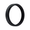 Picture of JJC AR-X100 Metal Lens Filter Adapter Ring for Fuji Fujifilm X100VI X100V X100F X100T X100S X100 Camera Attach 49mm UV ND CPL Filter & Fuji FLCP-49 Lens Cap, Replaces Fuji AR-X100 Adapter Ring, Black