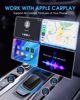 Picture of Sctrie Wireless CarPlay Adapter - Fast & Stable Connection for Carplay Wireless Adapter Convert Factory Wired to Wireless CarPlay Dongle Plug & Play Car Play Fit for iPhone iOS 10+ (Black)