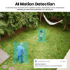 Picture of AOQEE Cameras for Home Security-2K Wireless Security Camera Outdoor with AI Motion Detection & Siren, Non-Stop Solar Powered Charging, Color Night Vision, SD/Cloud Storage, Waterproof, S1 4P