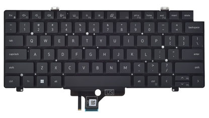 Picture of Replacement Keyboard for Dell Latitude 5420 5421 5430 5431 5440 7420 7430 7520 7530, Precision 3470 3480 Series Laptop with Backlit P/N: MV4X8 0MV4X8, US Layout