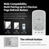Picture of Bluetooth Remote Control Page Turner Clicker for Kindle App, Boox, e-Reader, TikTok Scrolling, YouTube Shorts, Reels, Video, Music, Camera, for iOS iPad iPhone, Android Galaxy Phone Tablet (Pink)