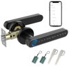 Picture of Door Knob,Fingerprint Door Lock,Door Locks for Bedrooms,Smart Door Knob,Fingerprint Door Knob,Door Lock,Biometric Door Knob,Keyless Entry Door Lock with Handle,Door Knobs Interior,Digital Door Knob