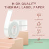 Picture of NIIMBOT Label Tape of Model D11/D110/D101 Printer, (3 Rolls, 0.47"×1.57"/12×40mm) Adapted Label Printing Paper, Office & Home Labeling Tape Replacement (White)