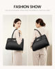 Picture of LOVEVOOK Laptop Bag for Women Work Tote 15.6 Inch Briefcase Messenger Bag Waterproof Business Office Professional Large Capacity Handbag Shoulder Bag,Black