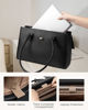 Picture of LOVEVOOK Laptop Bag for Women Work Tote 15.6 Inch Briefcase Messenger Bag Waterproof Business Office Professional Large Capacity Handbag Shoulder Bag,Black