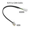 Picture of BIGTREETECH RJ11 to CAN Cable Adapter Wire CX-0157-S 6P6C to XH2.54-2Pin 1.5m for Octopus V1.1, Octopus Pro F446/F429 Control Board Relize CAN Function