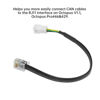 Picture of BIGTREETECH RJ11 to CAN Cable Adapter Wire CX-0157-S 6P6C to XH2.54-2Pin 1.5m for Octopus V1.1, Octopus Pro F446/F429 Control Board Relize CAN Function