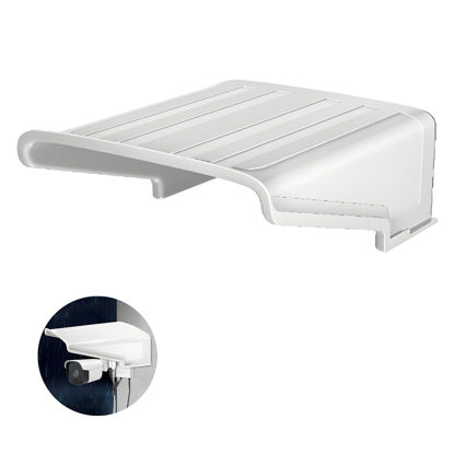 Picture of Coolotic Universal Sunshade Rainshade Camera Cover Shield, Security Camera Protective Roof for CCTV Surveillance Camera Hikvision/Nest/Ring/Arlo/Dome/Bullet (Square Camera Sun Rain Cover(1PCS))