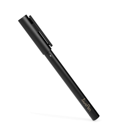 Picture of LivePen Digital Smart Pen | Capture Notes on Paper, Store on Device | Bluetooth | Wireless | Mobile Phone Compatible | APX-00701 | [Newest Version]