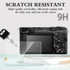 Picture of HUADU Screen Protector (2+1Pack) Compatible for Sony Alpha 6700,Tempered Glass Film Anti-Scratch High Definition and Soft Silicone Case for Sony A6700 Camera, black