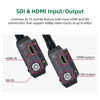 Picture of Accsoon CineView SE Wireless Video Transmission System, SDI HDMI, 0.05s Latency, 1200ft/350m Range, 1080P 60fps, for Livestreaming Monitor, 2.4GHz+5GHz Dual-Band, 4 App Monitoring, Support Android&iOS