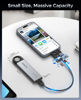 Picture of ORICO 1TB External SSD Up to 1050MB/s, Hanging Hole Design Portable Solid State Drive, USB C&A 2 in 1 Cable, Reliable Storage for Type-C Smartphone, Tablets, Laptops - C10