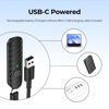 Picture of ATUMTEK Bluetooth Remote Shutter, Carbon Fiber Design, Rechargeable Camera Remote Control for iOS & Android Smartphones, Compact and Portable, with Type-C Charging, 10m Remote Range, Bluetooth 5.0