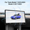 Picture of AAMHHM Screen Swivel Mount for Tesla Model Y 2019-2025 & Model 3 2017-2023 Left/Right 30° Up/Down 15° Rotating Four Directions Aluminium Alloy Tesla Screen Rotating Bracket