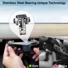 Picture of AAMHHM Screen Swivel Mount for Tesla Model Y 2019-2025 & Model 3 2017-2023 Left/Right 30° Up/Down 15° Rotating Four Directions Aluminium Alloy Tesla Screen Rotating Bracket