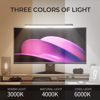 Picture of Geisofu Monitor Light Bar Curved with RGB Backlight,Computer Screen Lamp for Eye Caring,Dual Light Source with Touch Control Timed Computer Light Bar,Gaming Accessories for Home Office Game