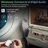 Picture of Bluetooth Transmitter Receiver, 2-in-1 V5.3 Wireless Adapter, Bluetooth Audio Transceiver for Airplane TV PC MP3 Gym Switch,Bluetooth Receiver for Speakers Headphones,aptX Low Latency & HD